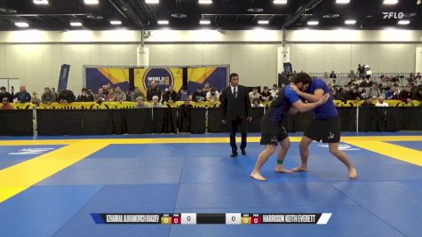 Harrison Keith Everett vs Dzhabrail Alikhanovich Khasiev 2024 World IBJJF Jiu-Jitsu No-Gi Championship