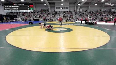 126 lbs Consi Of 64 #1 - Dereon Tremblay, MA vs Raffi Rafaelian, RI