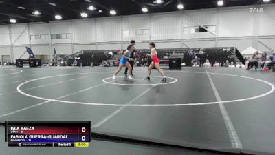 130 lbs Round 3 (6 Team) - Isla Baeza, Utah vs Fabiola Guerra-Guardado, Minnesota