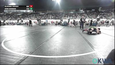 88 lbs 5th Place - Bladimir Trevino, Madill Takedown vs John Johnson, Standfast