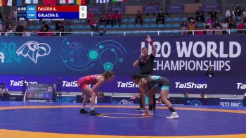 50 kg 1/8 Final - Anaya Jean Marie FALCON, United States vs Shahreen Gulacha, Canada