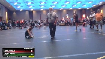 61 lbs Cons. Round 1 - Heath Maier, Sly Fox vs Lane Faunce, East Kansas Eagles