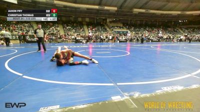 110 lbs Round Of 32 - Jaxon Fry, RAW Wrestling Club vs Christian Thomas, Nebraska Boyz