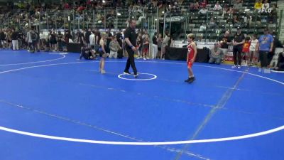 63 lbs Champ. Round 1 - Asher King, Sebolt Wrestling Academy vs Paxten Hanson, Caveman Wrestling