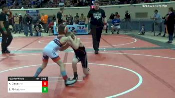 66 lbs Quarterfinal - Keaton Dietz, StandFast Wrestling vs Samuel Finton, Perkins