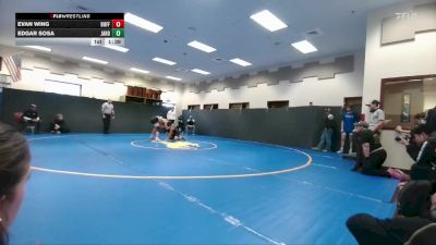 144 lbs Champ. Round 3 - Evan Wing, Buffalo vs Edgar Sosa, Jackson Hole