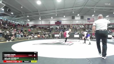 174 lbs Cons. Round 2 - Damen Pape, Northern State vs Nolan Mckelvy, Kentucky Wesleyan