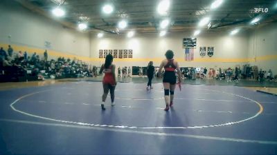 140 - 155 lbs Semifinal - Keanna George, Eureka vs Allison Vacek, Purler Wrestling Club