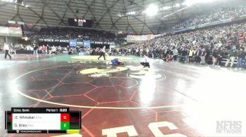 4A 138 lbs Cons. Semi - Emmett Whitaker, Mt. Si vs Dash Riley, Issaquah