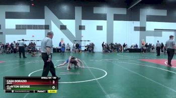 80 lbs Cons. Round 2 - Clayton Giesige, PAHE vs Cash Dorazio, BWHS