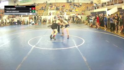 90 lbs Cons. Round 3 - Case Kemp, Massillon-Perry vs Micah Bentley, St Gertrude