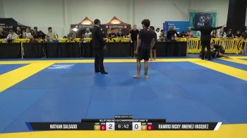 Ramiro Ricky Jimenez-Vasquez vs Nathan Salgado 2026 Pan IBJJF Jiu-Jitsu No-Gi Championship
