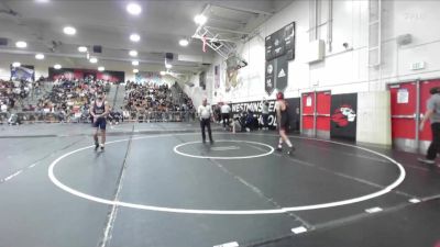 132 lbs Champ. Round 2 - Nathan Carrillo, St. John Bosco vs Kendrick Vo Bao, Westminster
