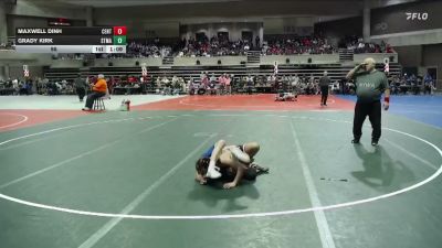95 lbs Placement (4 Team) - Grady Kirk, STMA (St. Michael/Albertville) vs Maxwell Dinh, Centennial