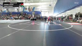 190 lbs 3rd Place Match - Maray Rogers, Wichita Northwest vs Maribel Castro, Dodge City