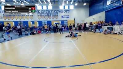 106 lbs Cons. Round 6 - Eli Valdez, TFWC vs Henry Geiger, Granville / Beast Mode