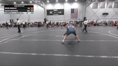 150 lbs Round 1 (6 Team) - Kevin Gergley, Botetourt TC vs Isaiah McDaniel, South Side WC Black