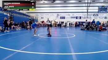144 lbs Semifinal - Jack White, Berryhill vs Nathan Goodman, Pawnee