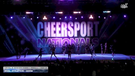 Rival Athletics - Doom [2026 L5 Senior Coed - Small Day 2] 2026 CHEERSPORT National All Star Cheerleading Championship