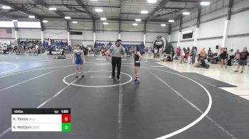 101 lbs Rr Rnd 1 - Keirah Reese, Williams Field vs Katie McCann, Coyote WC