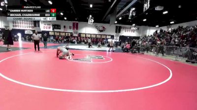 175 lbs Champ. Round 2 - Damien Hurtado, La Serna vs Michael Chadbourne, Brea Olinda