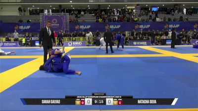 Natacha Ribeiro vs Sarah Galvao 2026 European Jiu-Jitsu IBJJF Championship