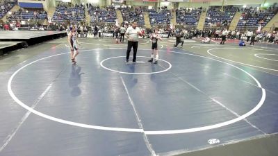 85 lbs Quarterfinal - Brentley Brooks, Team Grand Valley Elite vs Jaden Martinez, Duran Elite