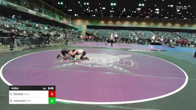 149 lbs Round Of 64 - Cutter Sheets, Oklahoma State vs Seth Johnson, Marian