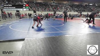 101 lbs Consi Of 32 #2 - Falyn Gray, Fairland vs Kaylie Peckham, Harrah