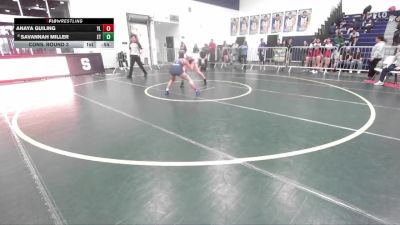 115 lbs Cons. Round 3 - Savannah Miller, El Toro vs Anaya Guiling, Yorba Linda