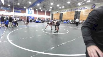 157 lbs Champ. Round 3 - Javan Bishara, Royal vs Sergio Gomez, St John Bosco