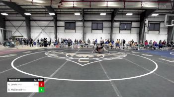 125 lbs Round Of 32 - Amari Lewis, Wesleyan vs Brody McDonald, Plymouth