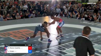 70 kg Rr Rnd 1 - Franklin Maren Castillo, Cuba vs James Green, USA