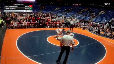 144 lbs Finals (8 Team) - Aidan Kenney, Coal City vs Cole Yarbrough, Vandalia