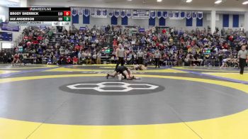 120 lbs Champ. Round 1 - Brody Sherrick, Elida vs Ian Anderson, Dekalb