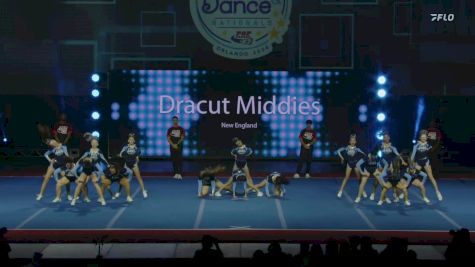 New England - Dracut Middies [2024 Northeastern Mass. Pop Warner Show Cheer 2 Jr. Varsity Medium Monday] 2024 Pop Warner National Cheer & Dance Championship