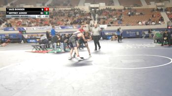 146-D4 Champ. Round 1 - Jeffrey Askew, Miami High School vs Jace Bowser, Wickenburg High School