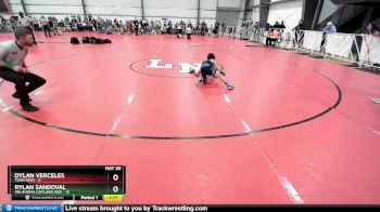 64 lbs Rd# 6- 9:00am Saturday Final Pool - Rylan Sandoval, Oklahoma Outlaws Red vs Dylan Verceles, Team Ohio