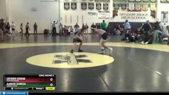 113 lbs Cons. Round 5 - Aaron Garcia, Sierra Vista vs Jayden Keene, Shadow Ridge