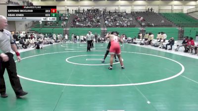 215 lbs 4th Wrestleback (16 Team) - Sean Jones, West Forsyth vs Antonio McCloud, Archer