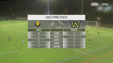 Replay: King's (PA) vs Wilkes | Sep 16 @ 7 PM