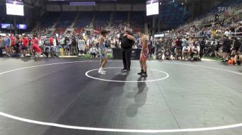 132 lbs Rnd Of 64 - Benjamin Aguilar, Virginia vs Aaron Callirgos, Arizona