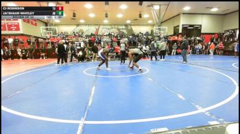 175 lbs Round Of 32 - CJ Robinson, Tulsa Union vs Jai`Shaun Whitley, John Marshall