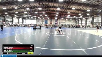 48 lbs Rd# 8- 12:30pm Saturday Final Pool - Liam Miller, Iowa Black vs Kai Burns, Minion Black