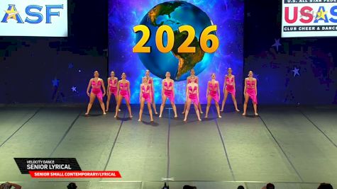 Velocity Dance - Senior Lyrical [2026 Senior Small Contemporary/Lyrical Prelims] 2026 The Dance Worlds