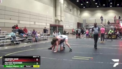 180 lbs Round 5 (6 Team) - Peyton Wagoner, Death Squad vs Jackson Sage, Lowell WC