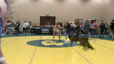 126 lbs Champ. Rd Of 64 - Brayden Wenrich, Grit Mat Club vs Adam Khan, Savage