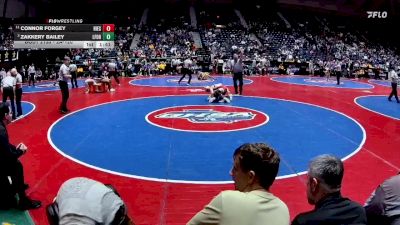 2A-120 lbs Quarterfinal - Zakkery Bailey, Lakeview Ft. Oglethorpe HS vs Connor Forgey, Holy Innocents Episcopal