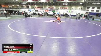 174 lbs Quarterfinal - Jeivan Ross, St. Thomas University vs Francis Morrissey, Missouri Valley