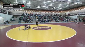 138 lbs Cons. Round 2 - Chris Barrett, Natrona County vs Kendal Porter, Green River